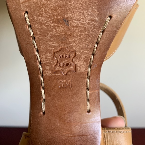 Michael Kors Nude Leather Heels - Picture 3 of 5